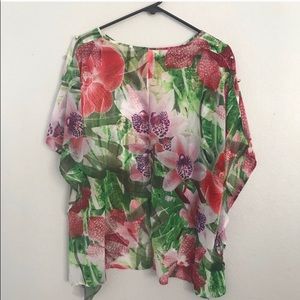 Jennifer Lopez semi sheer top